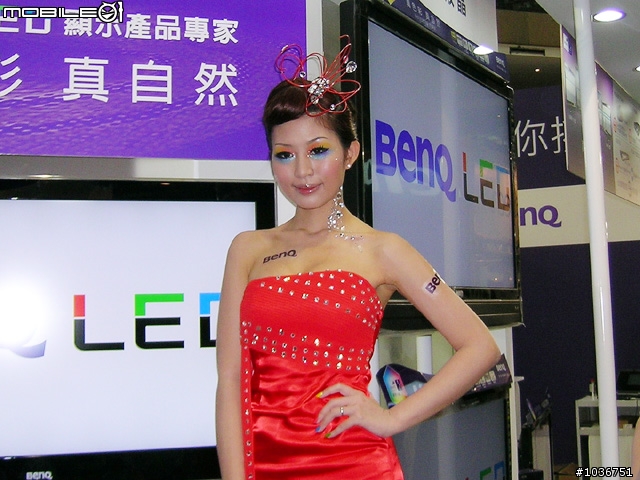 [採訪]2010春季電腦展BenQ 42吋LED背光大型液晶電視搶先亮相