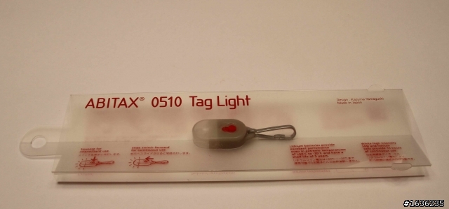 第一次的開箱文～ABITAX 0510 Tag Light from JAPAN