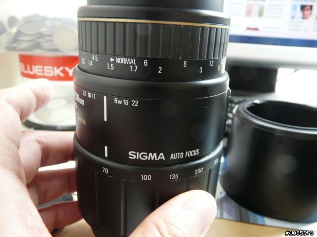 請教~MINOLTA 相機+SIGMA 70-300鏡頭，維修問題?