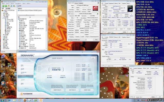 [多10％效能] 把AMD HD 5830超上900/1300 MHz