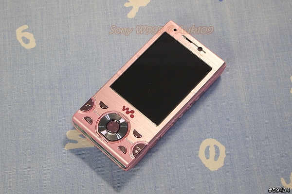 [開箱] 粉紅俏佳人 - Sony Ericsson W995
