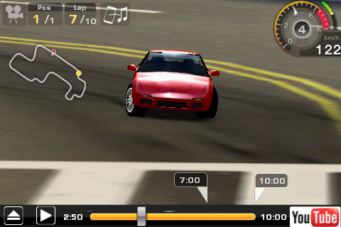 請大大們分享一下gameloft的GT racing甩尾心得。