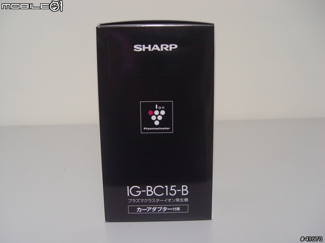 [開箱]外觀很像保溫瓶的SHARP IG-BC15-B 車用負離子殺菌空氣清靜機