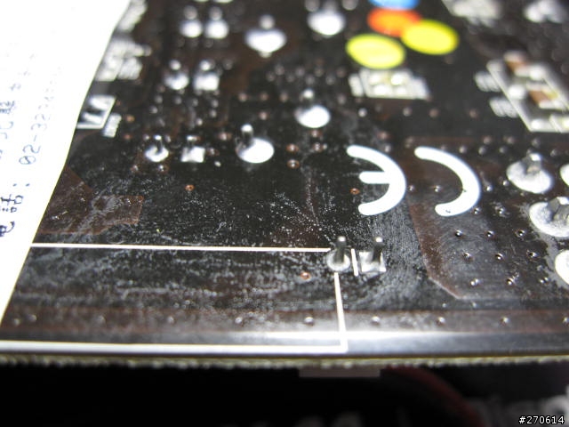MSI 5750 PCB板未清乾淨？