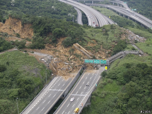 {轉貼}北二高 空照 真的很誇張