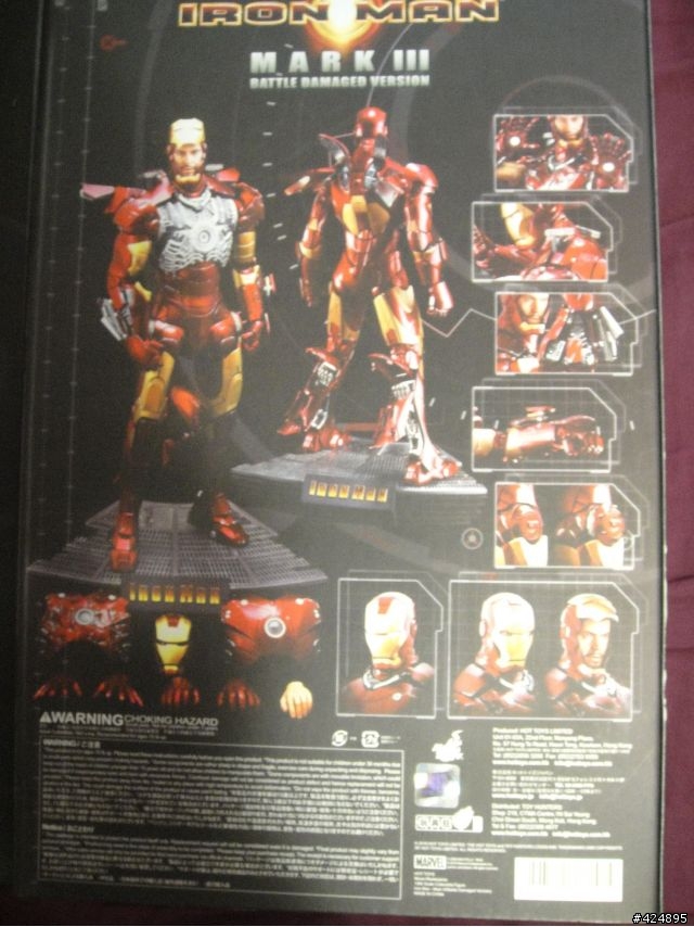 【非專業開箱】鋼鐵人 MARK III 戰損版(IRON MAN Battle Damaged Version)