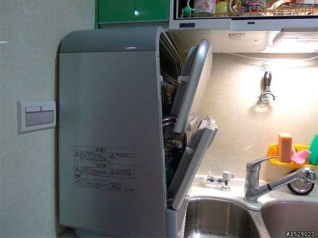 Panasonic NP-TS1 桌上型洗碗機DIY安裝及使用分享