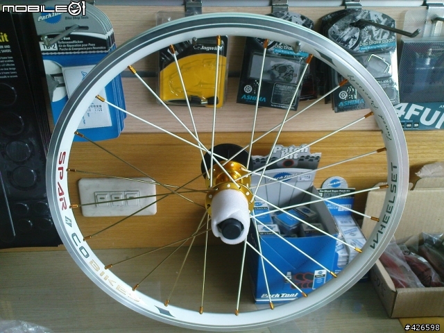 古董KHS小折F20-R上SPARCO 406輪組