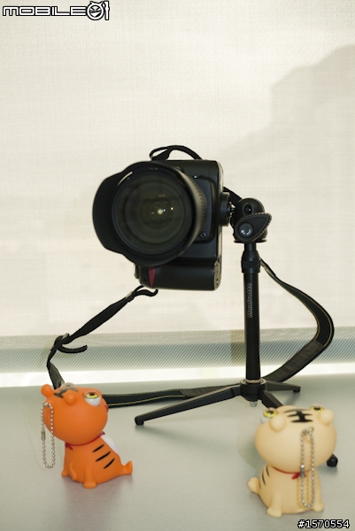兩隻老虎的新玩具，Manfrotto 209 492 套組腳架