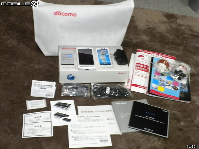 我也來開個箱,我的 SO-01B ,DoCoMo 版的 X10