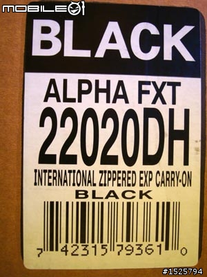 [開箱+心得] 我的新豋機箱 TUMI - Alpha FXT 22020 (11樓補上使用心得囉!!)