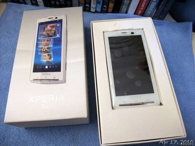 [不專業開箱文] Sony Ericsson X10
