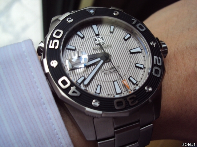 [開箱+補圖] TAG Heuer Aquaracer Automatic 500M Calibre 5