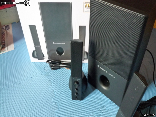 [開箱] ALTEC LANSING VS4121(2.1多媒體喇叭)