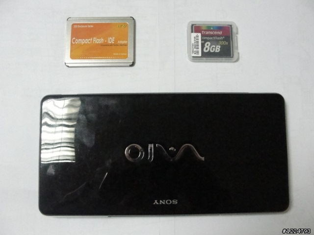VAIO P 偽SSD改裝!