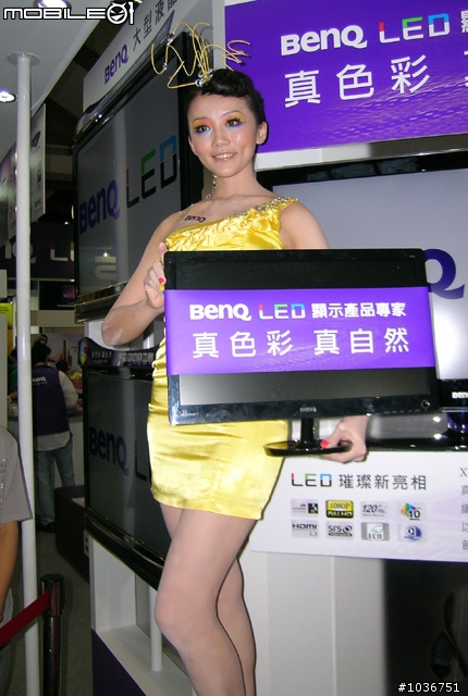 [採訪]2010春季電腦展BenQ 42吋LED背光大型液晶電視搶先亮相
