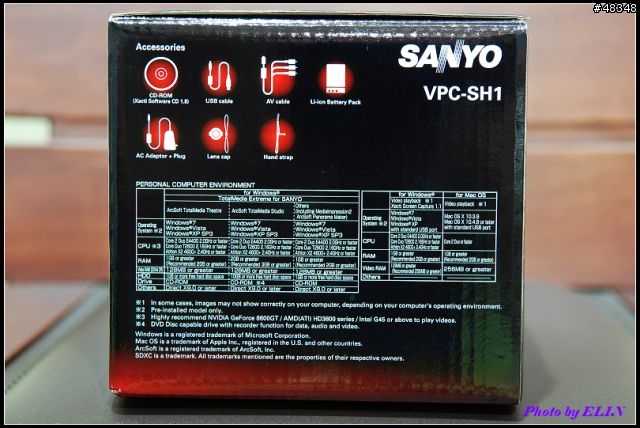 [開箱文]SANYO FULL HD Xacti SH1小巨砲