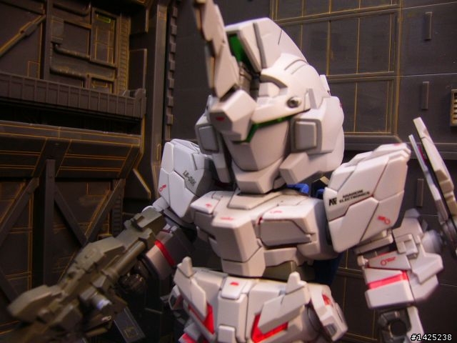 作品分享~   可愛的獸!?  BB RX-0 UNICORN GUNDAM