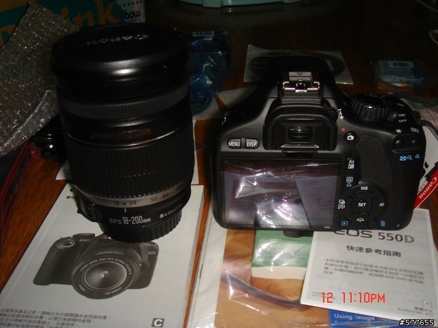 【分享】低調再低調的550D+原場Canon 18 200mm IS鏡頭簡易開箱文