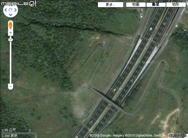 Google MAP國3走山的空拍