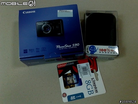 CANON S90 開箱分享(圖多)
