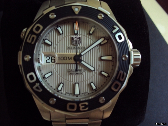 [開箱+補圖] TAG Heuer Aquaracer Automatic 500M Calibre 5