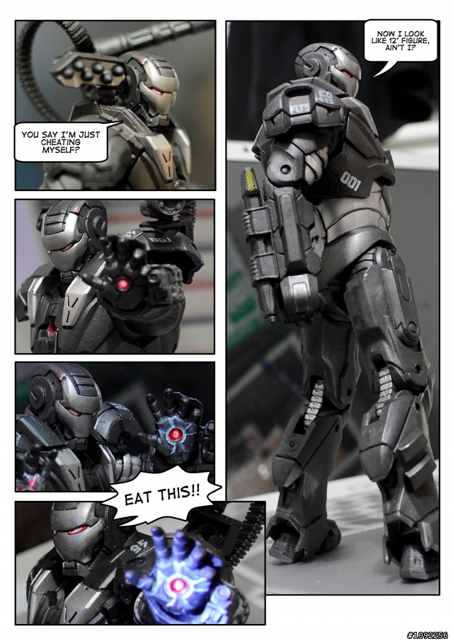 Hasbro 6" Warmachine - 簡單墨線