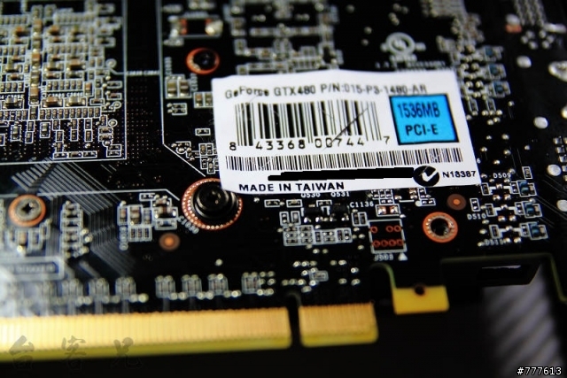 NVIDIA新一代卡王Fermi EVGA GTX480開箱嚕!