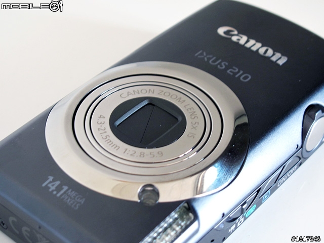 Canon IXUS 210 IS - 時尚實用的全觸控3.5吋大螢幕相機
