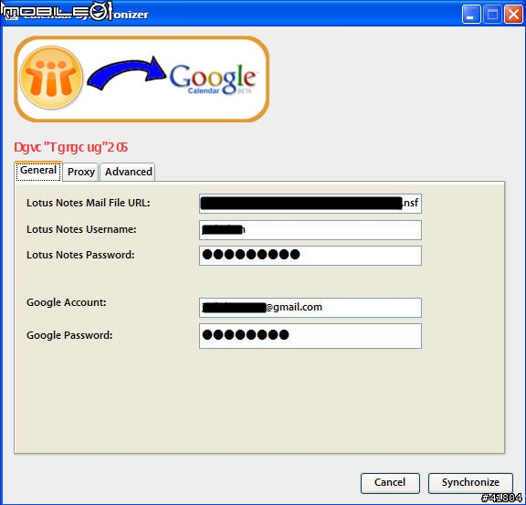 舊版Lotus Notes 行事曆與iphone 同步方法