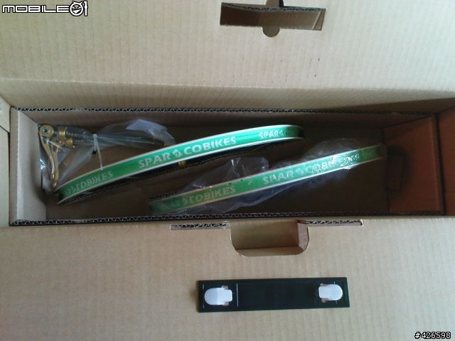古董KHS小折F20-R上SPARCO 406輪組