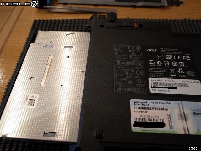 [拆機]春電展新機 ACER 4820TG-524G 更換散熱膏!!