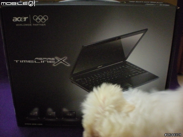 [開箱] 我真的開了Acer 3820TG的箱子了！