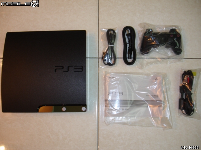 PS3 250G薄機不專業開箱文