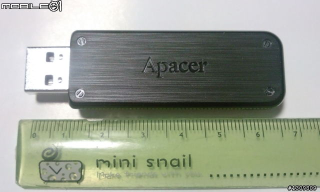 [開箱+測試]Apacer宇瞻 AH325 墨客碟 4GB