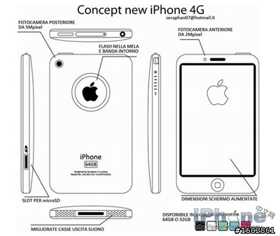 [轉貼]iPhone 4G報導