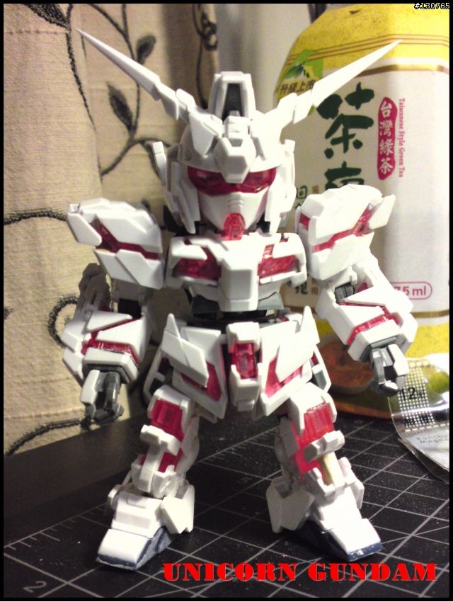 「不定期作品」EXIA改 新增進度+UNICORN GUNDAM 改