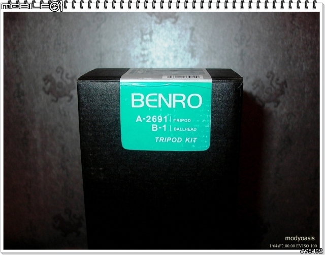 [開箱]-BENRO 百諾 三腳架 加 單腳架  A-2691 兼談 掏寶經驗