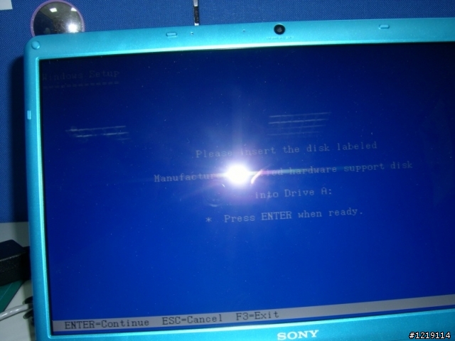 關於sony VPCEB15fw 改灌回XP的問題