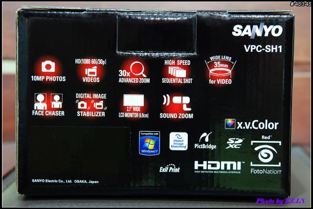 [開箱文]SANYO FULL HD Xacti SH1小巨砲