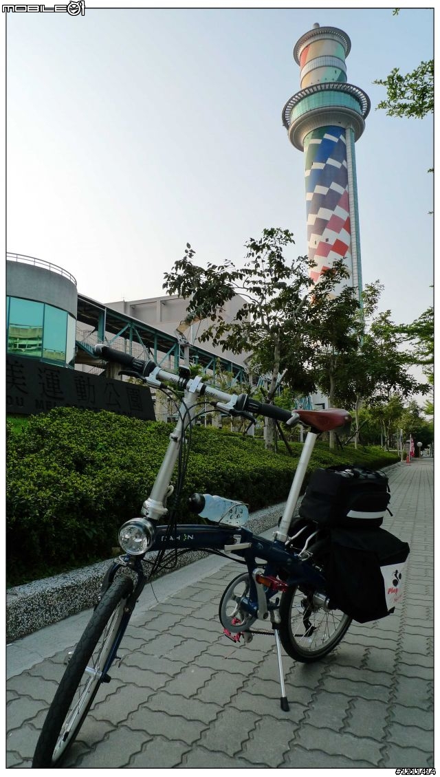 雅痞小摺環島8日，重裝上陣。