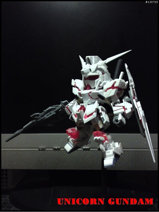 「不定期作品」EXIA改 新增進度+UNICORN GUNDAM 改