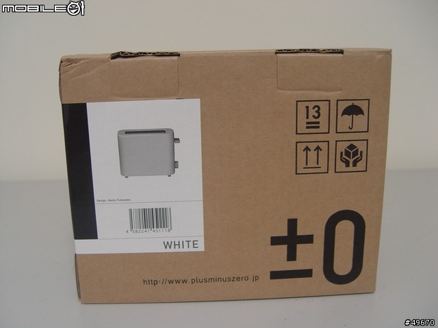 [簡單開箱]±0 Toaster XKT-R020 迷你烤麵包機