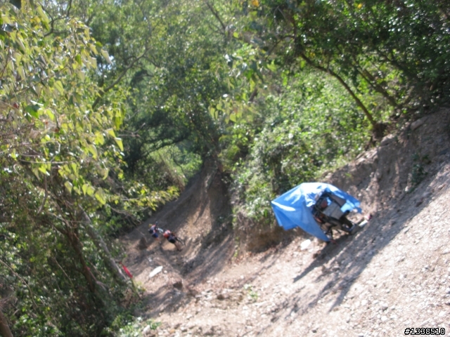 (土撥鼠單車)20100421-五公山 騎+扛車 賞 油桐花記