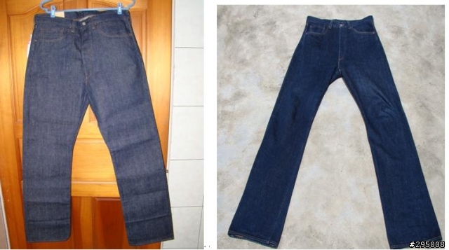 (分享)LEVIS LVC 44501-0017 日本款(開箱 著用 新舊對照)