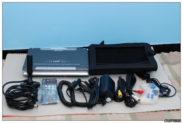 ORBIT MT-909-2H 可攜式DVD/DVB-T/TV簡單開箱