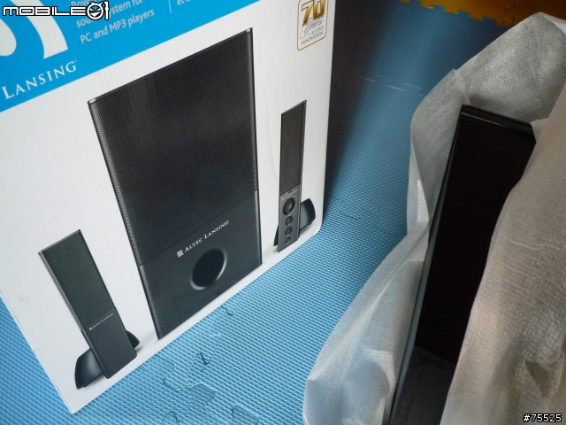 [開箱] ALTEC LANSING VS4121(2.1多媒體喇叭)