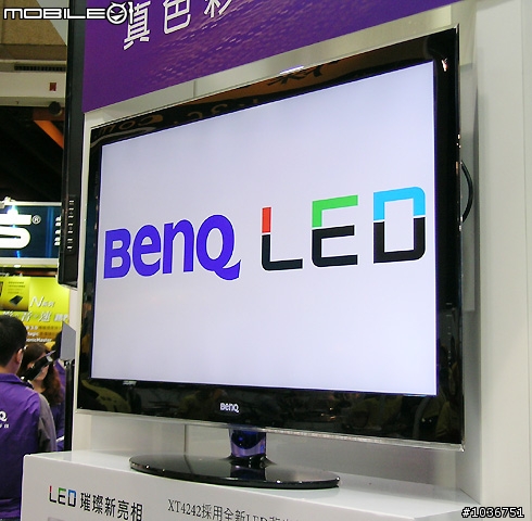 [採訪]2010春季電腦展BenQ 42吋LED背光大型液晶電視搶先亮相
