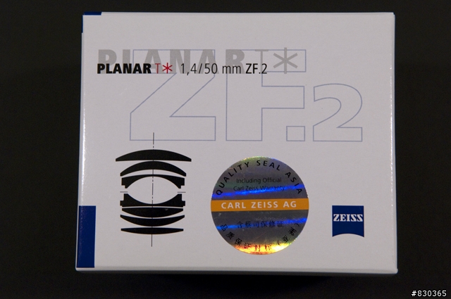 [開箱] Carl Zeiss Planar T* 1.4 50mm ZF.2 我的第一顆蔡頭 !! (04/11 更新)