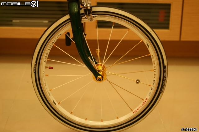 古董KHS小折F20-R上SPARCO 406輪組